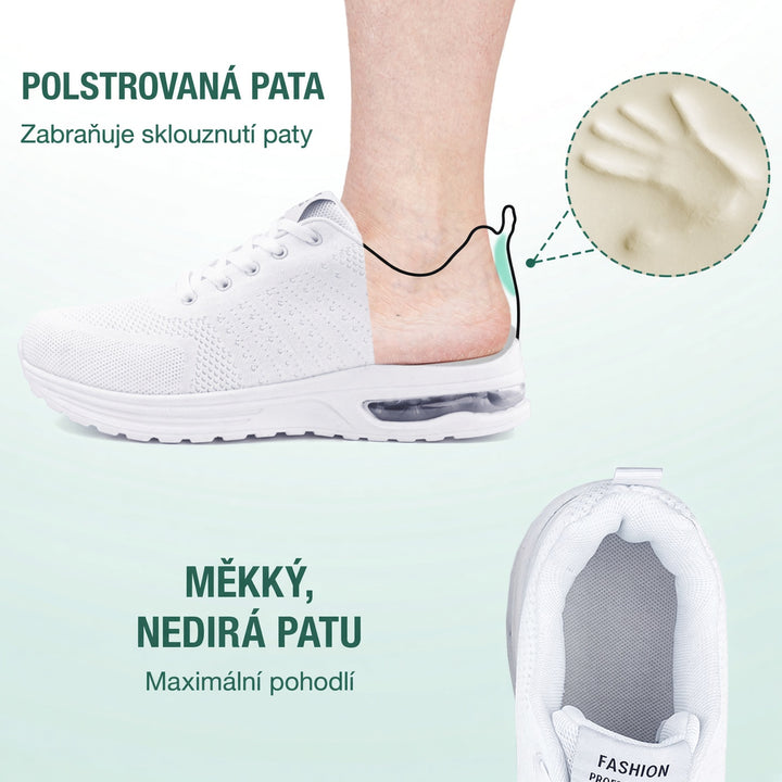SanoWalk – Mukavat kengät – Täysin valkoiset – kuva 3