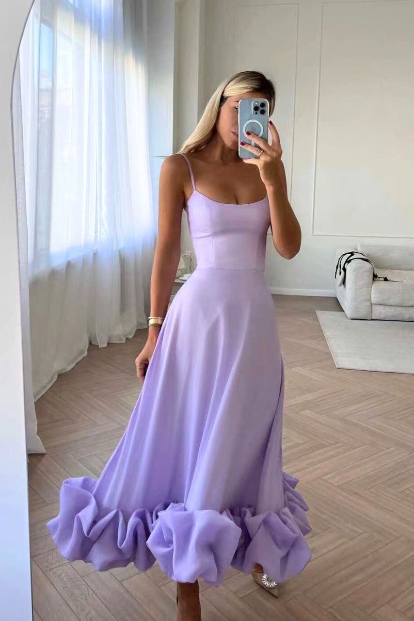 Blair - Midi šaty fluidní a elegantní