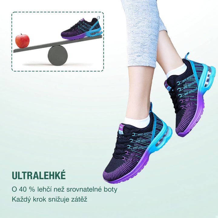 Hilda – Mukavat kengät – musta violetti – kuva 3