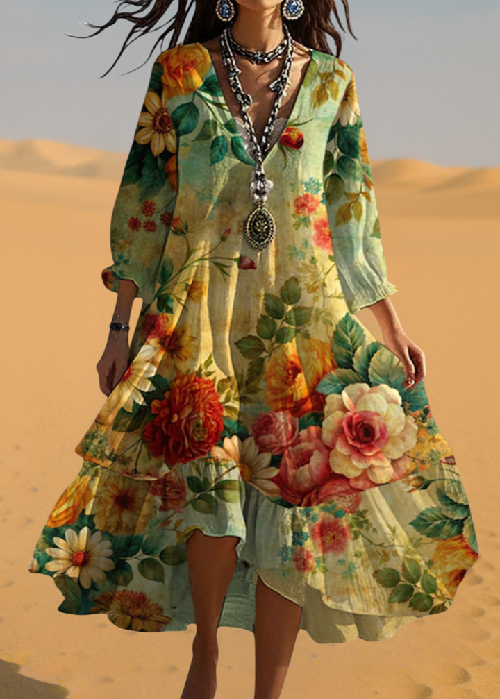 Rebecca – Tuo glamourin boho-tyyliä asuusi