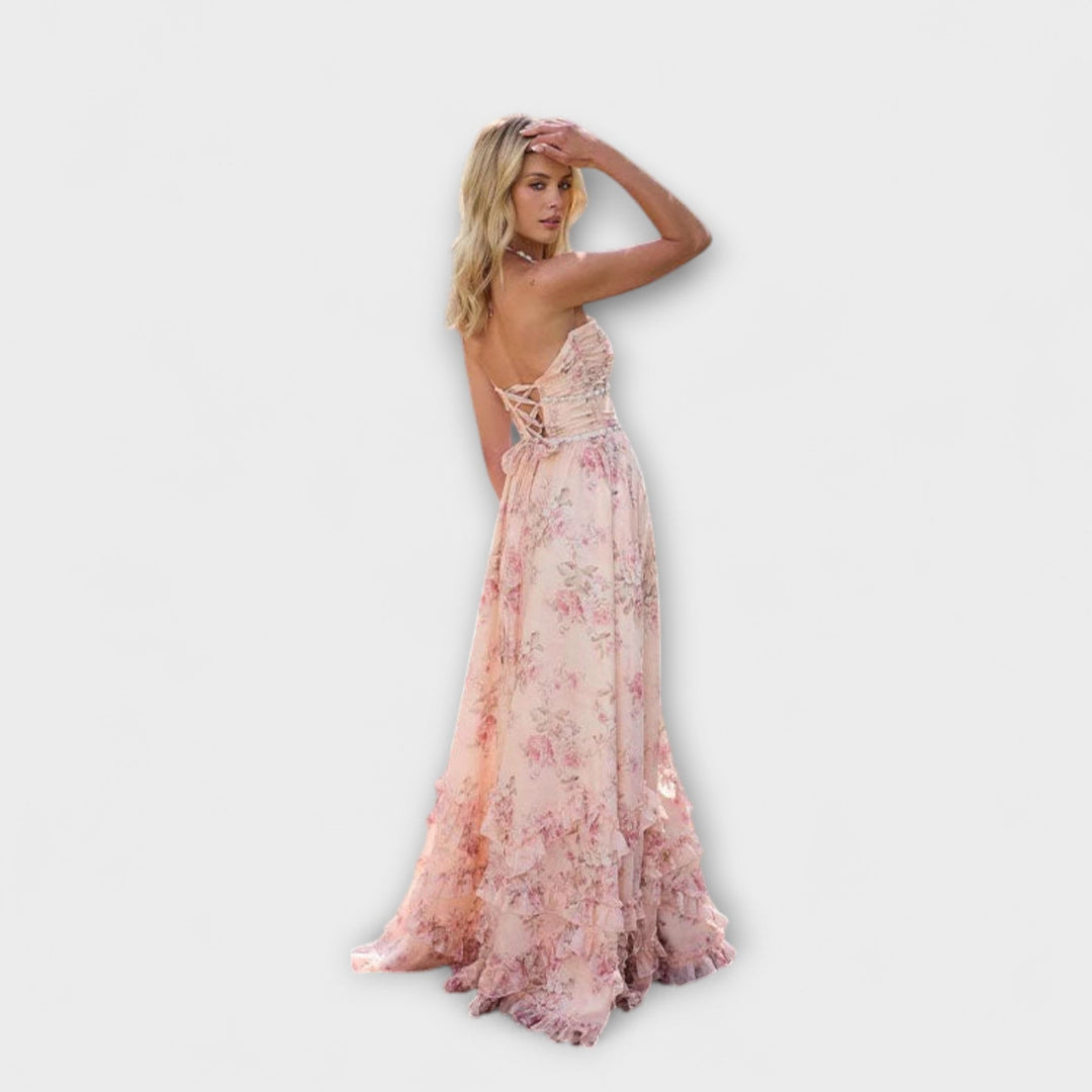 Luzie – elegantní dlouhé volné šaty
