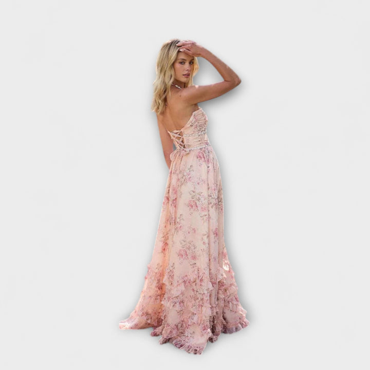 Luzie – elegantní dlouhé volné šaty