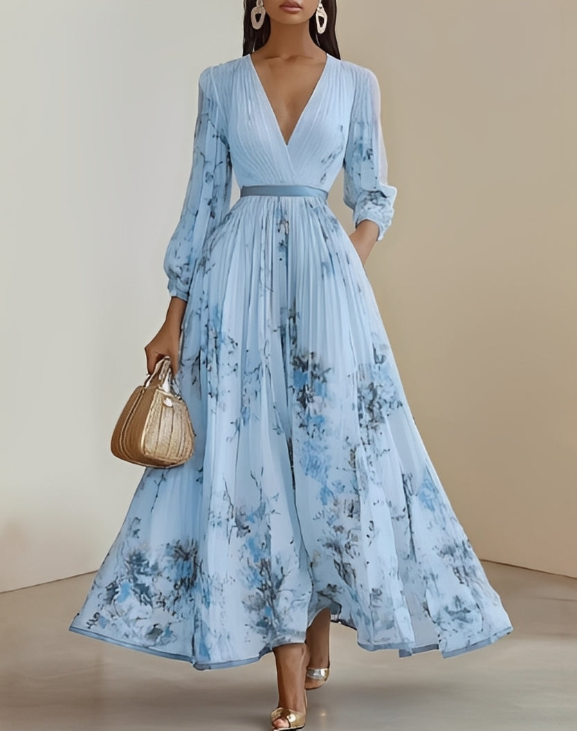 Jane – Elegantní šaty s květinovým potiskem pro ženy