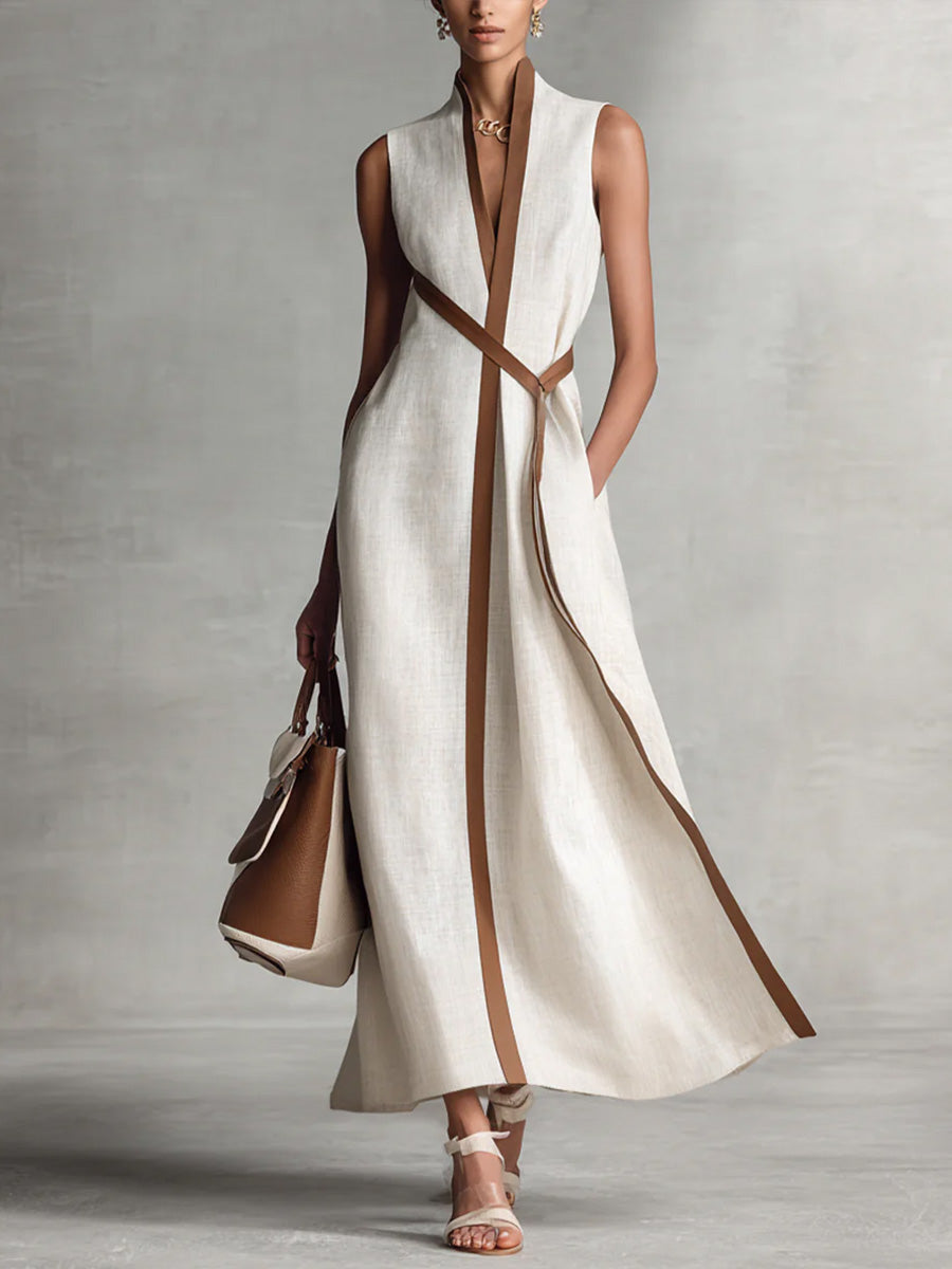 Elira™ | Lněné šaty Brise