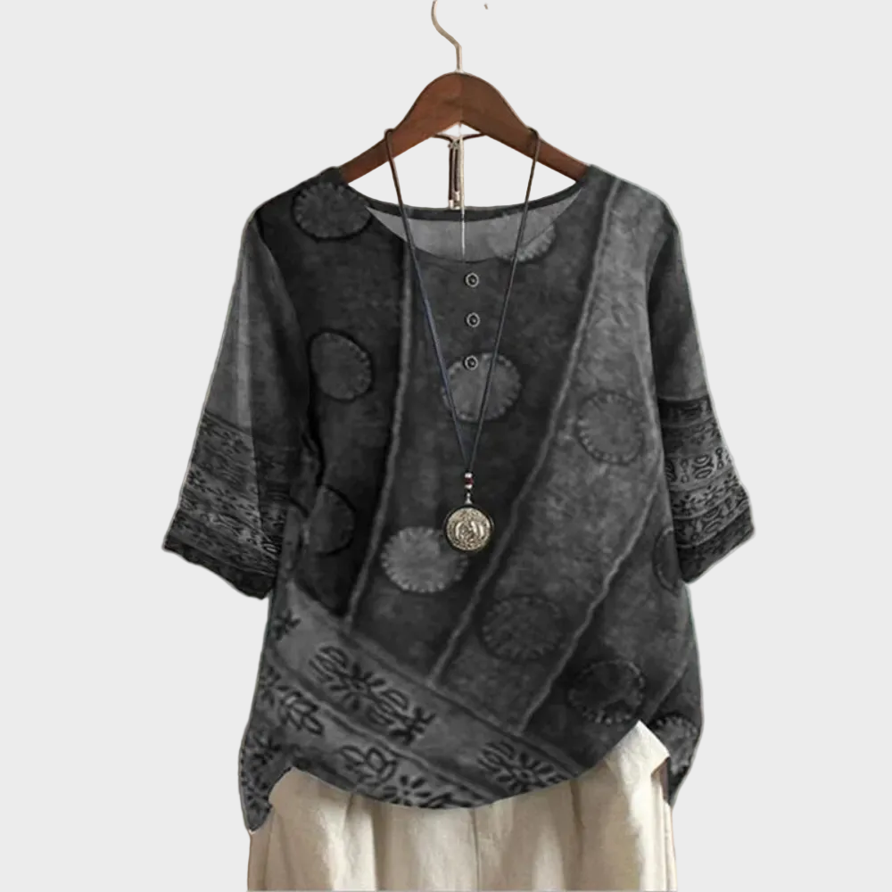 Valerie - Barevný boho top