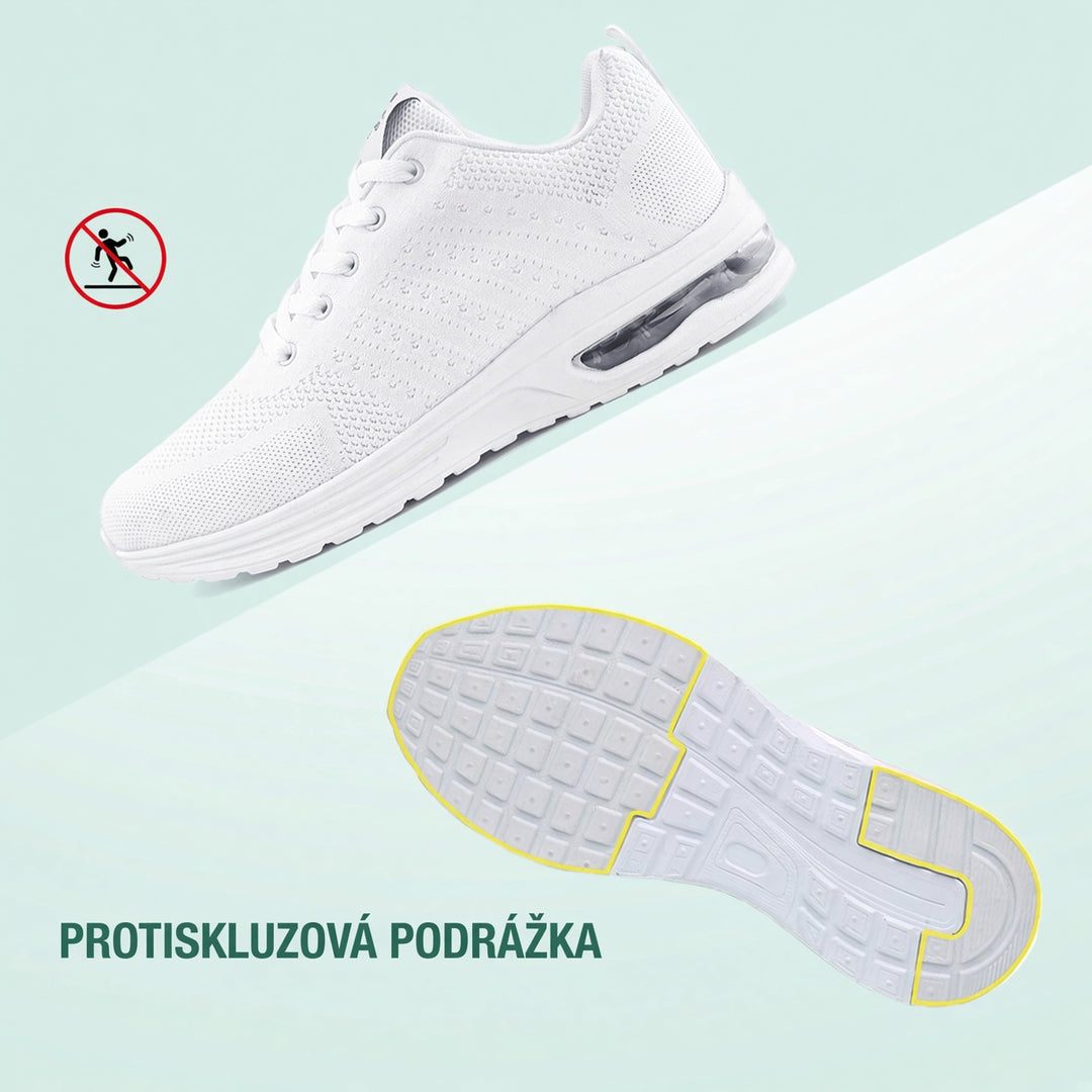 SanoWalk – Mukavat kengät – Täysin valkoiset – kuva 2