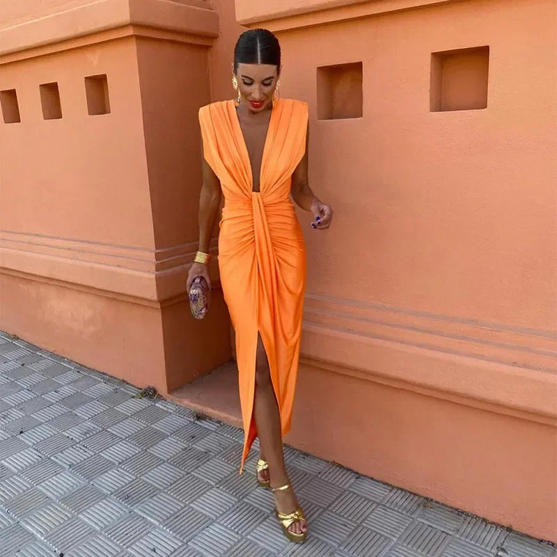 Selena – Drapée Ardent -mekko