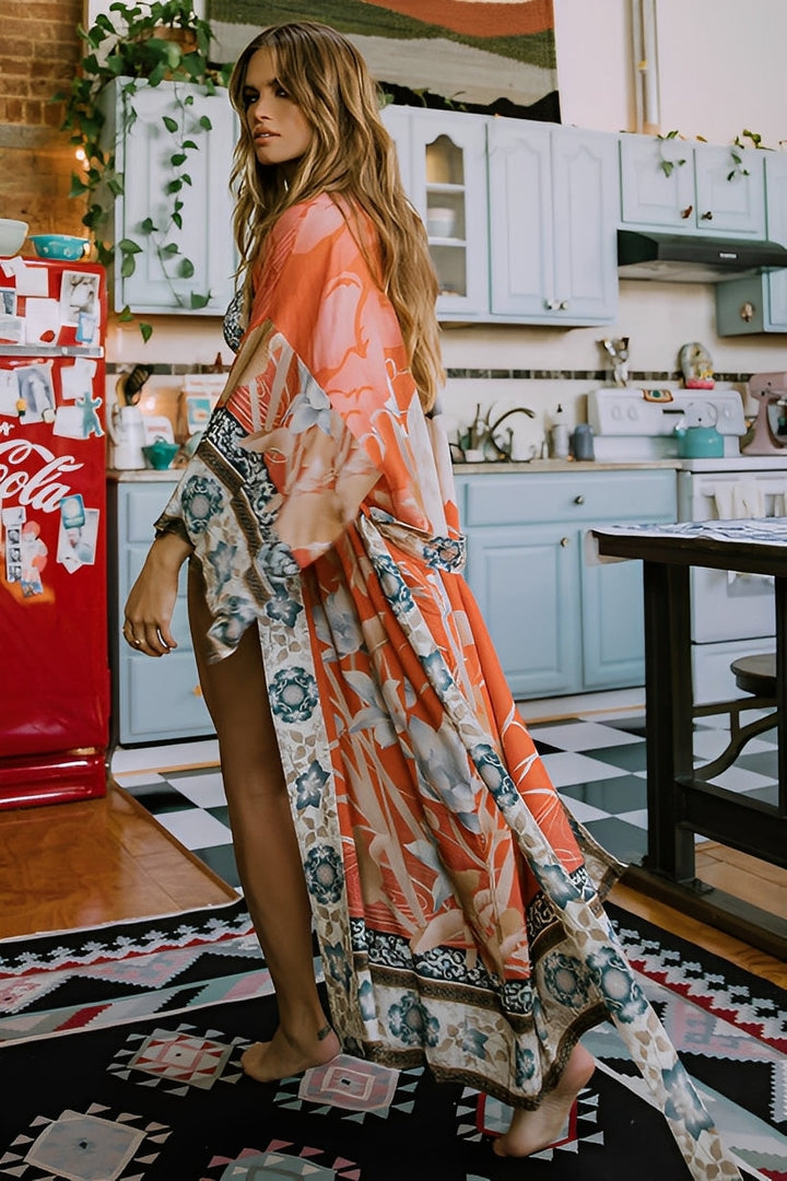 Chantal – Kevyt kimono-aamutakki naisille