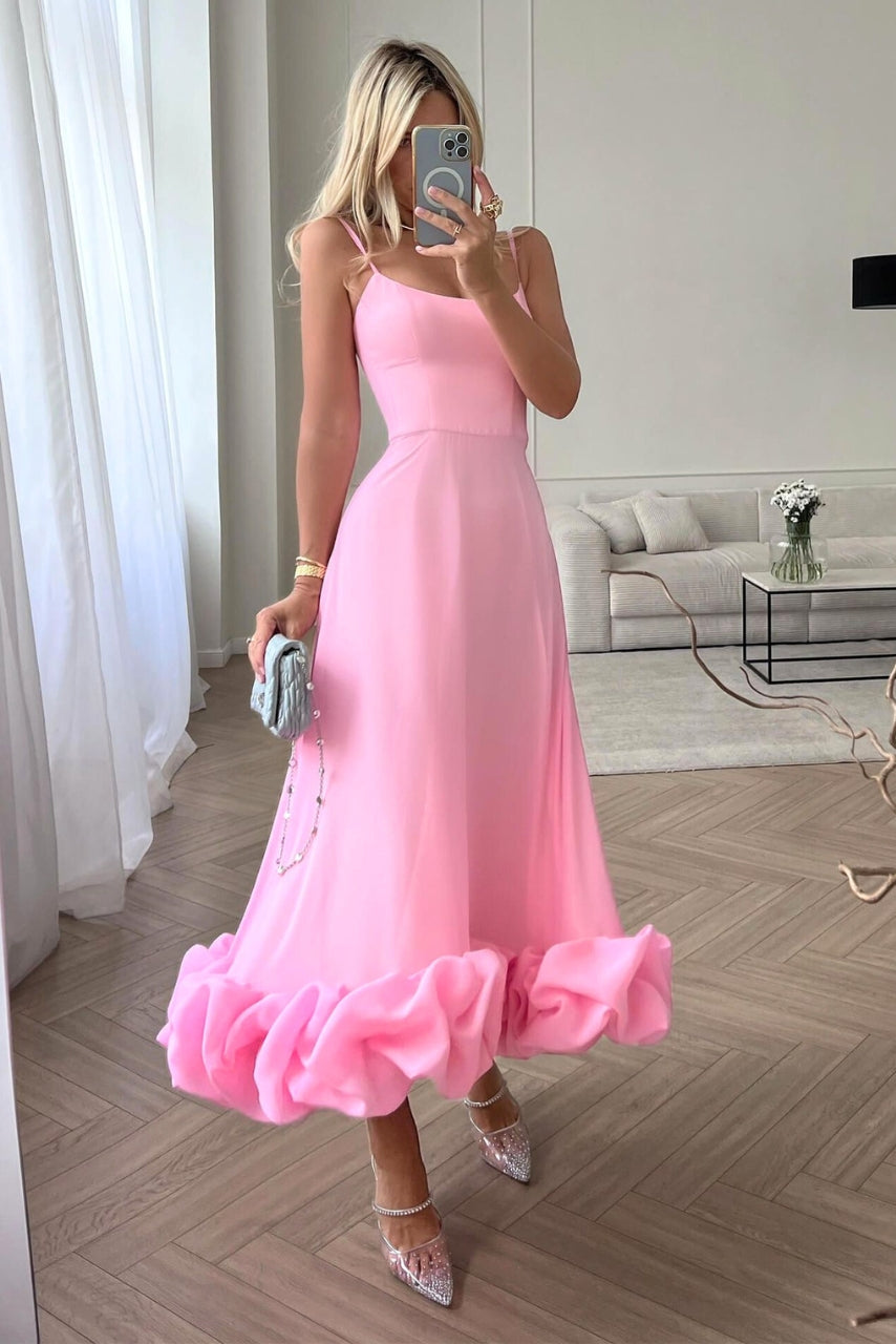 Blair - Midi šaty fluidní a elegantní