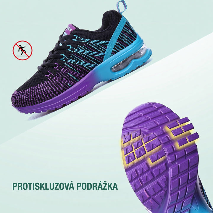 Hilda – Mukavat kengät – musta violetti – kuva 5