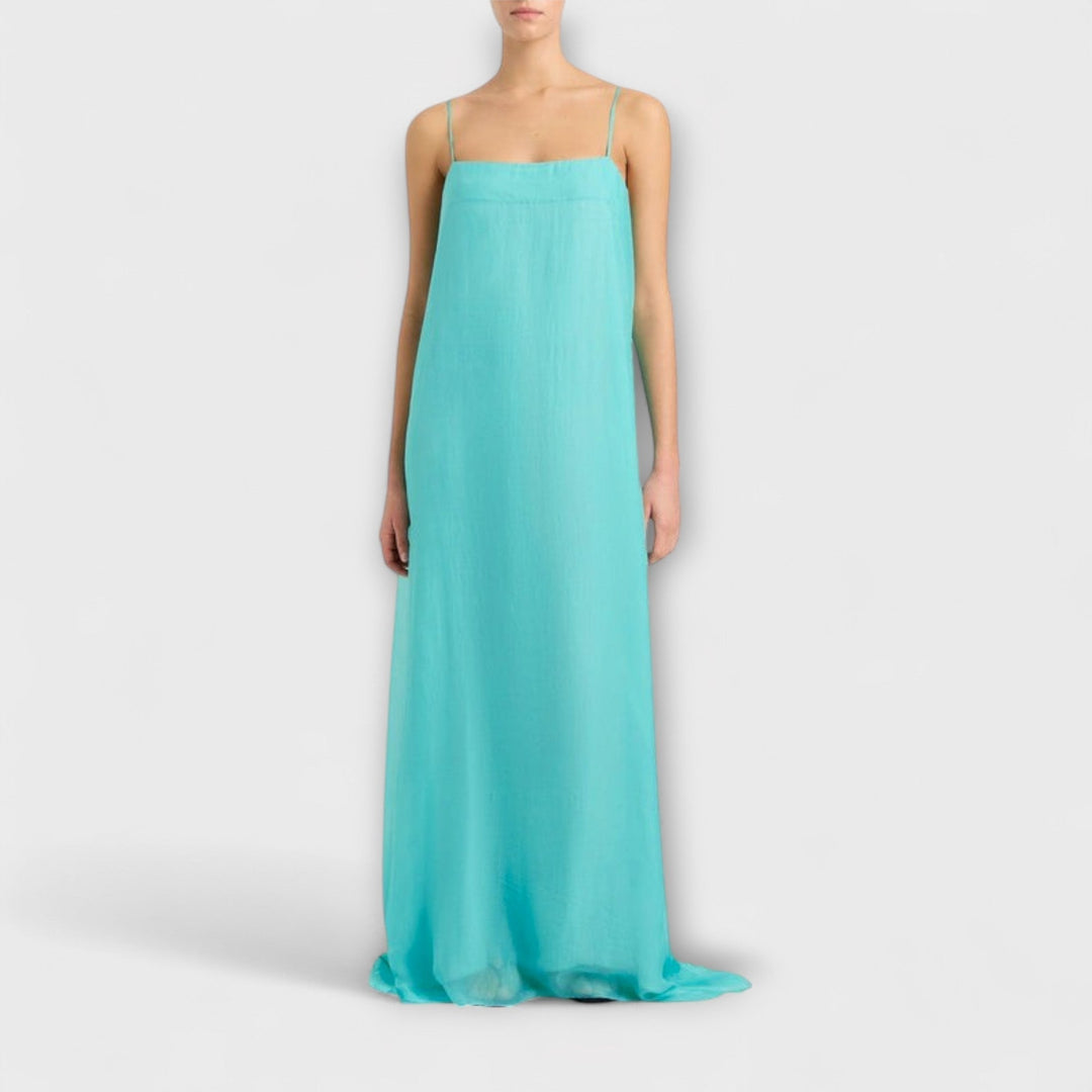 Madison – Elegantní maxi šaty na ramínka