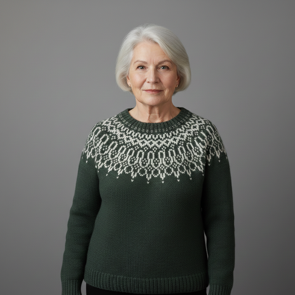 Barbora – Tyylikäs vintage-tyylinen neule