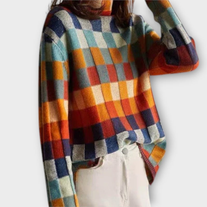 Erika – Patchwork-poolopaita