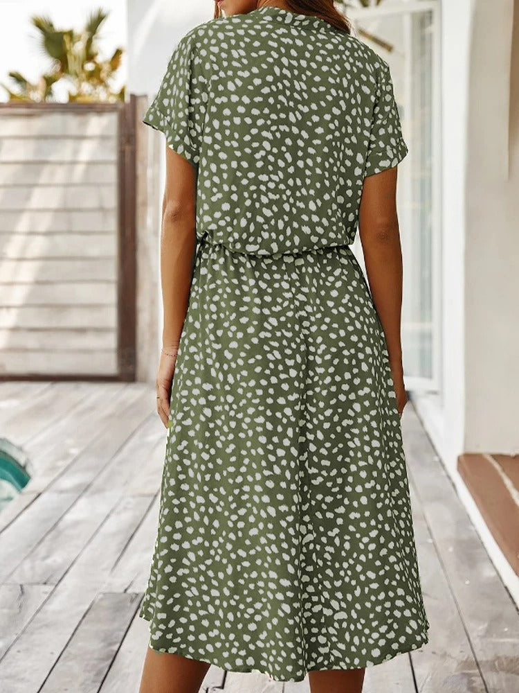 Elaine – Tyylikäs paitamekko naisille – midi