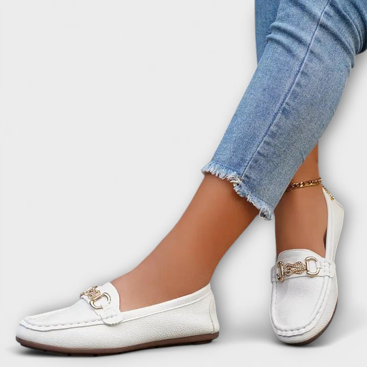Eva – Tyylikkäät mukavat nahkaiset slip-on-lenkkarit kaupunkiin