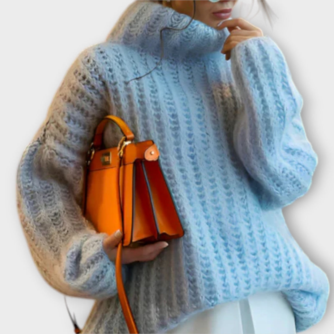 Alena – Pehmeä ja lämmin poolopaita viihtyisille päiville