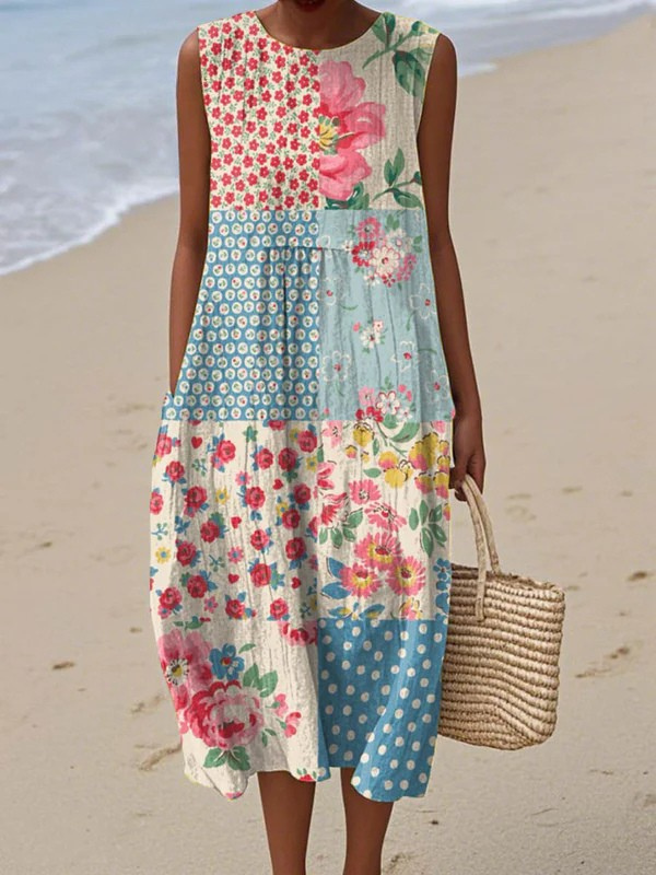 Anna – Patchwork-midimekko