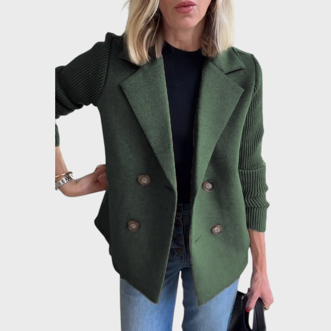 Emma – Elegantní blejzr s úpletem na rukávech