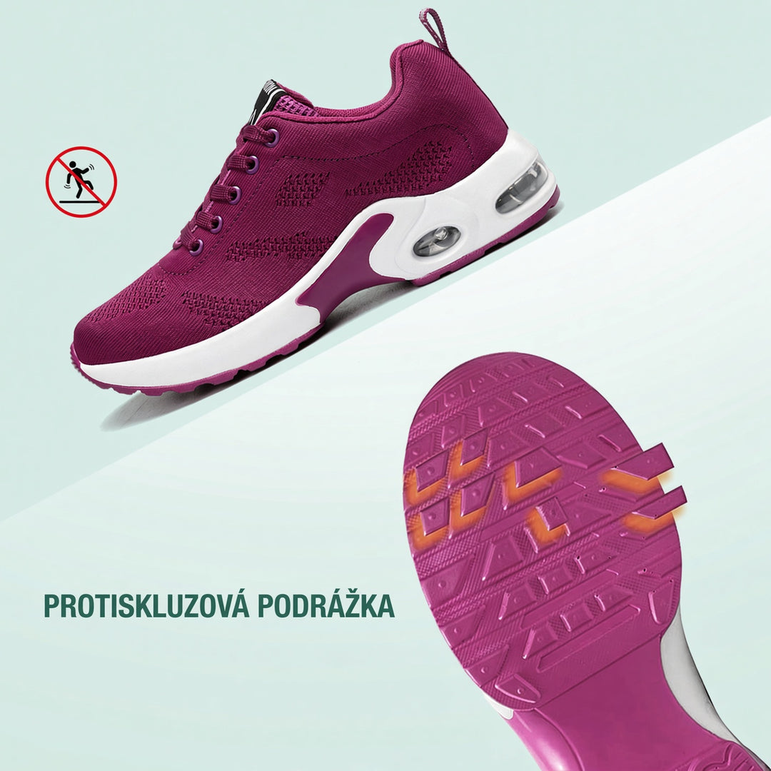 Rauhallinen askel – Mukavat kengät – Violetti – kuva 6