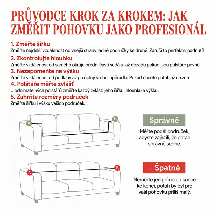 Prošívaný potah na pohovku Každodenní útulnost