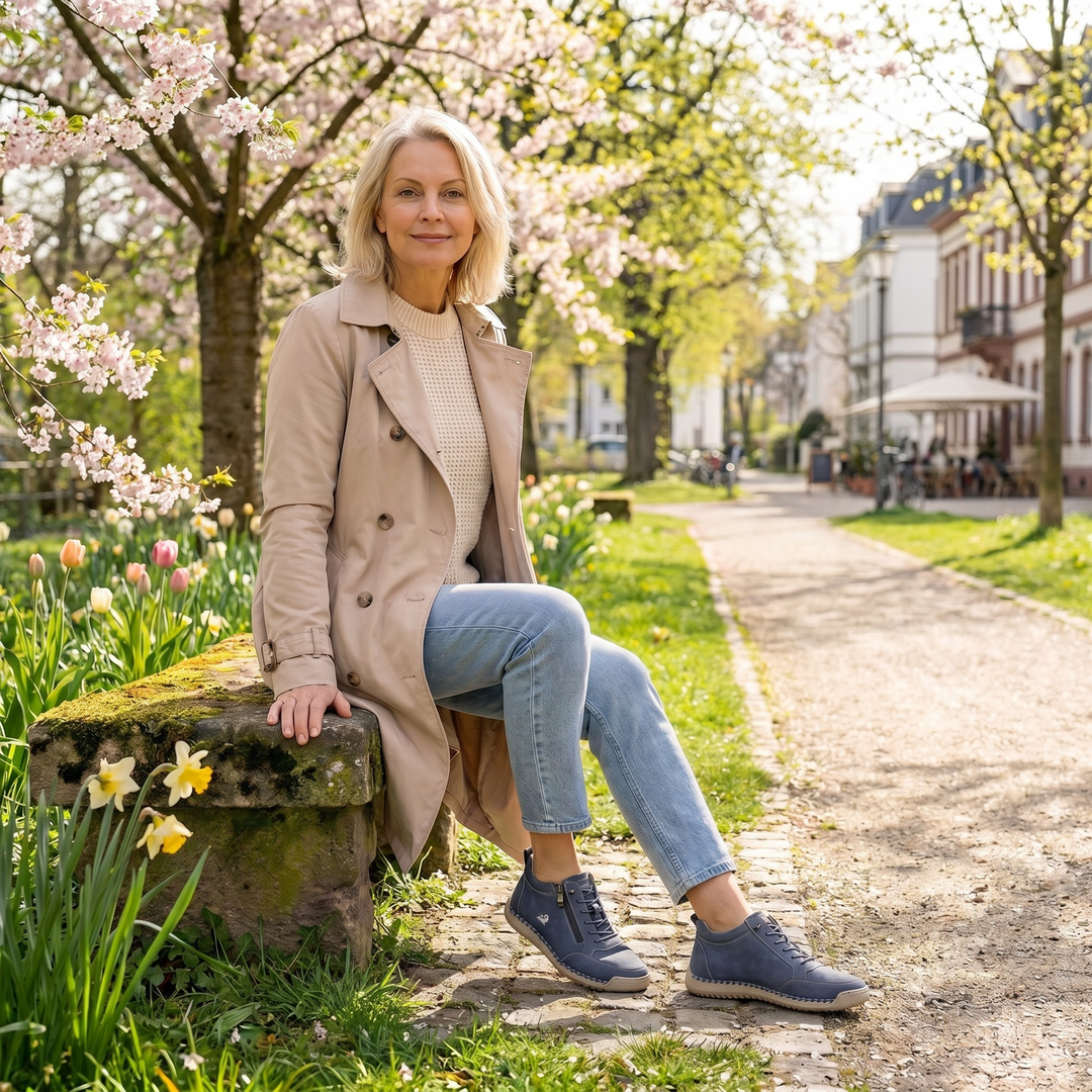 Mila – Mukavat ortopediset lenkkarit + vetoketju