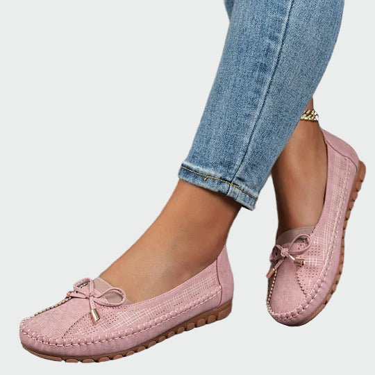 Soňa Elegantní kožené mokasíny pohodlné pro každodenní nošení