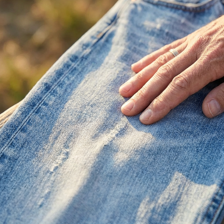 Naisten farkut | Cropped malli, joustava denim | Mukava istuvuus