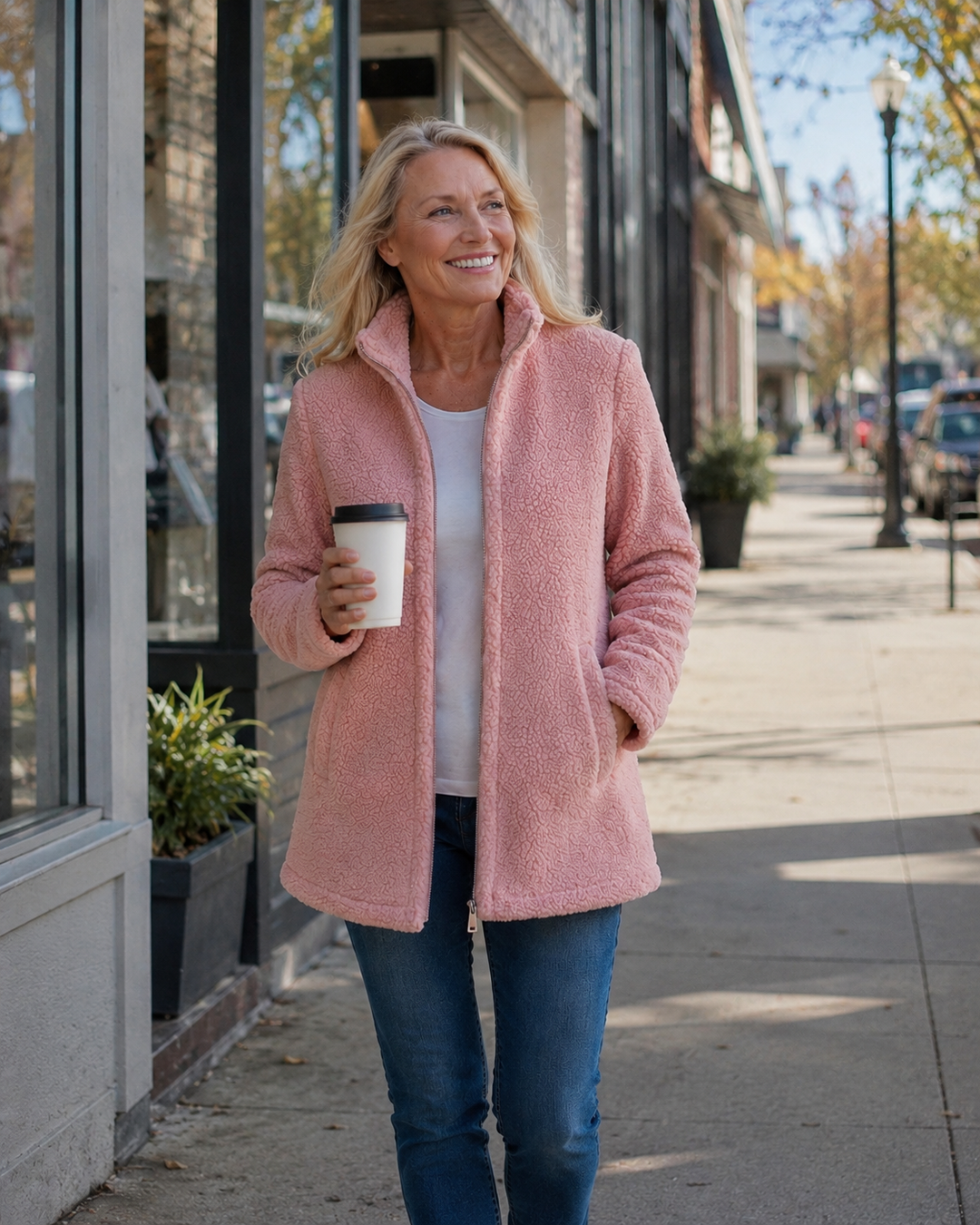 Susan | Pehmeä Fleece-takki